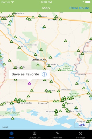Louisiana – Camping & RV spots screenshot 3