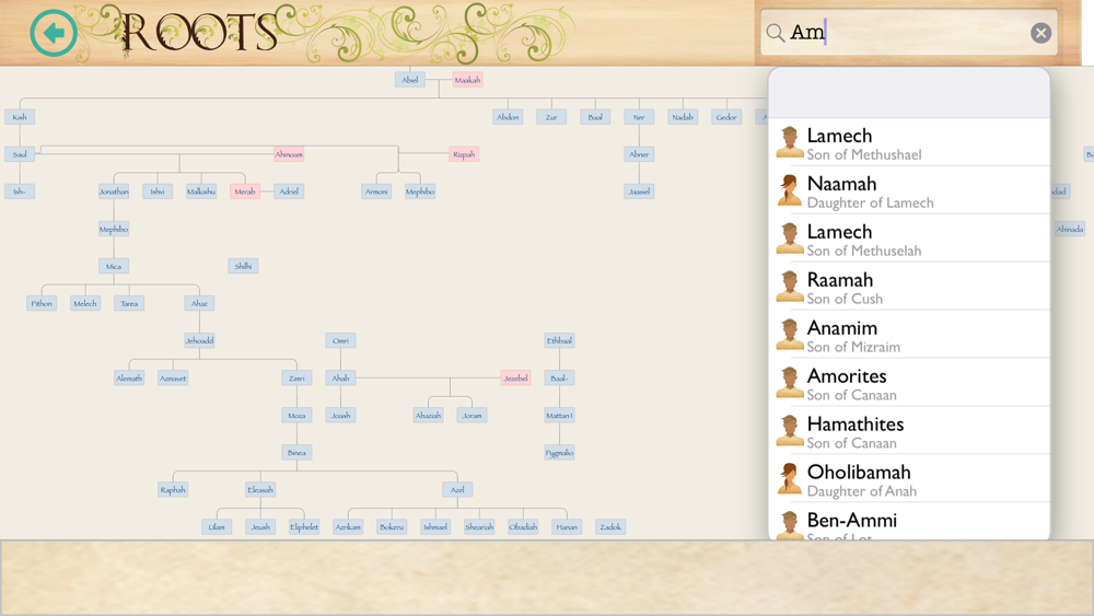 Bible Family Tree App For Iphone - Free Download Bible Family Tree For Ipad  & Iphone At Apppure