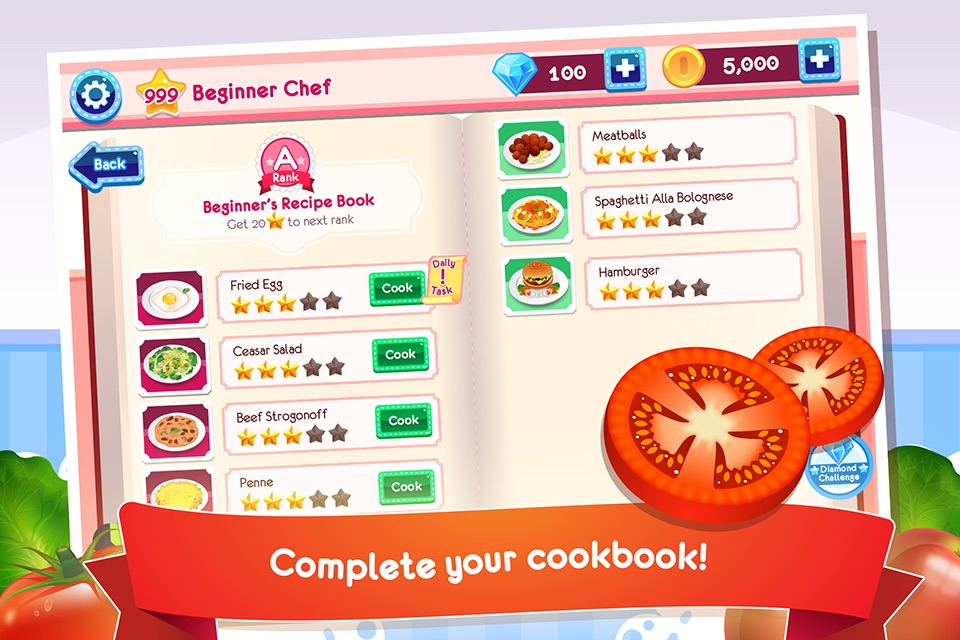 Cooking Story Deluxe - Fun Cooking Games screenshot 2