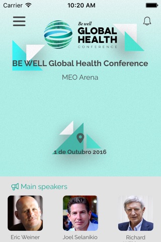 Be Well Global Health Conference screenshot 2