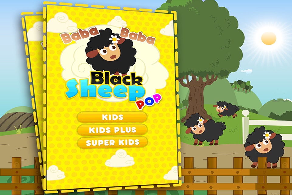 Baba Baba Black Sheep Game - Super Kid Challenge screenshot 2