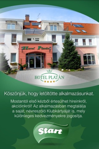 Platán Hotel Debrecen screenshot 2