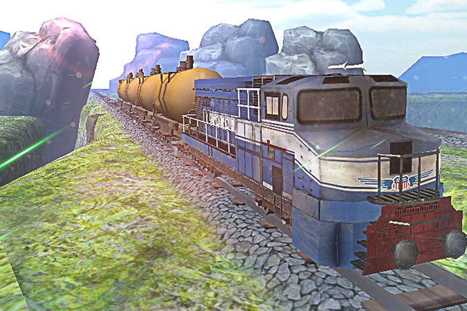 Train Driving 3D. The Locomotive Driver Journey Simulator 2016 screenshot 4