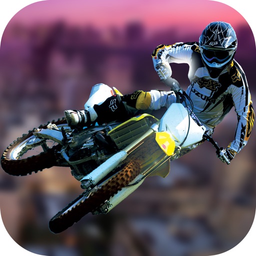 Bike Stunts Motocross  - Roof Jumping Stunt Driving Simulator Icon