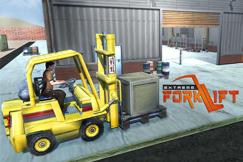 Extreme Forklift Simulator 3D - Forklifting Crane Operator Simulation screenshot 3