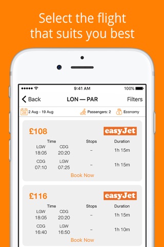 EasyFlights: Cheap flights search and booking screenshot 2