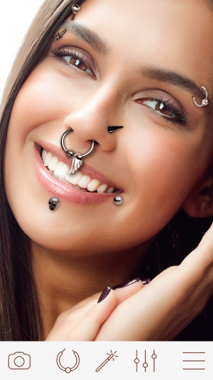 Piercings Photo Booth - Body Piercing Photo Effect for MSQRD(圖2)-速報App