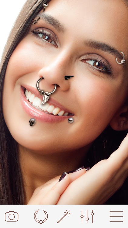 Piercings Photo Booth - Body Piercing Photo Effect for MSQRD Instagram ProCamera SymplyHDR InstaBeauty