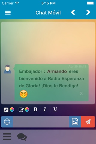 Radio Esperanza de Gloria screenshot 4