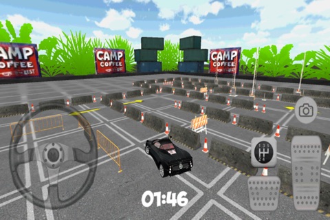 Black Sport Car Park screenshot 3