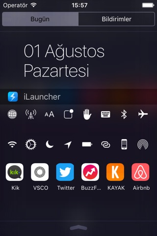 iLauncher Pro- custom shortcut launcher for today widget screenshot 3