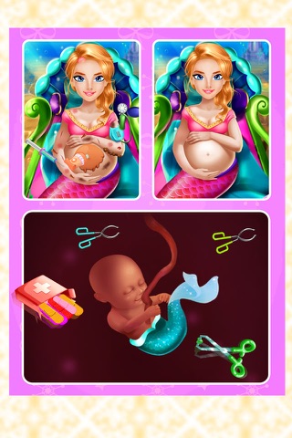 Mermaid New Born Baby - Beauty Pregnancy Check & Cute Infant Care screenshot 3