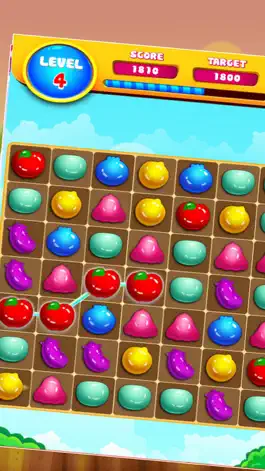 Game screenshot Crazy Fruit Link Mania - Fruit Cut Line Master apk