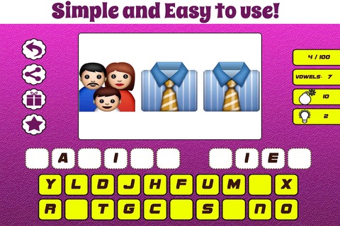 Guess Emoji Word Quiz Free Puzzle Game screenshot 4
