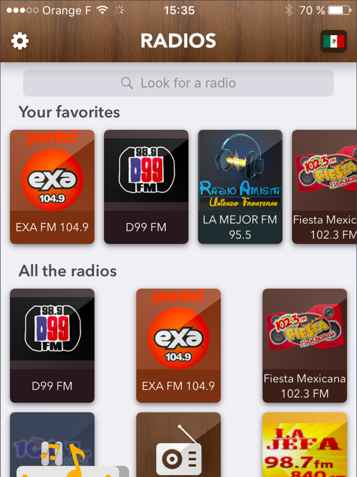 Mexican Radio - access all Radios in Mexico FREE