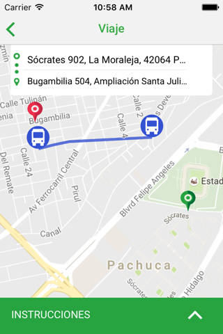 Transporte Hidalgo screenshot 4