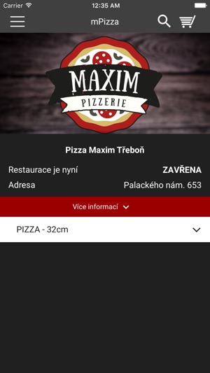 Pizza Maxim Třeboň