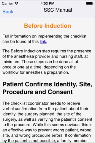 Surgery Safety Checklist screenshot 4