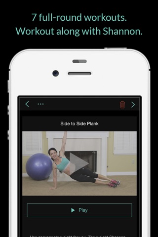 Abs, Core & Flat Belly: Women's Home Workout Series screenshot 3