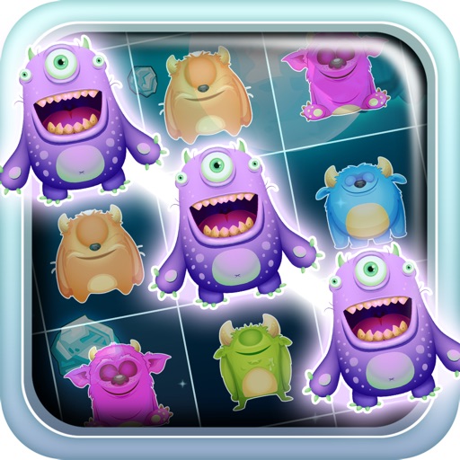 Alien Splash Invaders: Match 3 iOS App