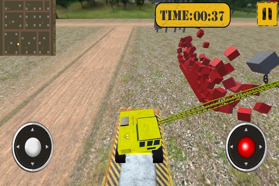 Demolition Crane : Wrecking Ball 3D Construction & Demolition screenshot 2