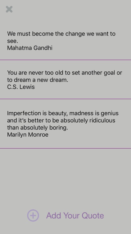 Motivation Mirror App