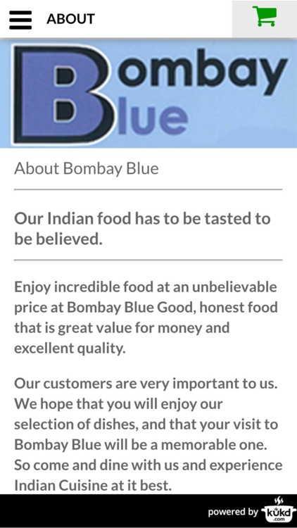 Bombay Blue Indian Takeaway screenshot-3