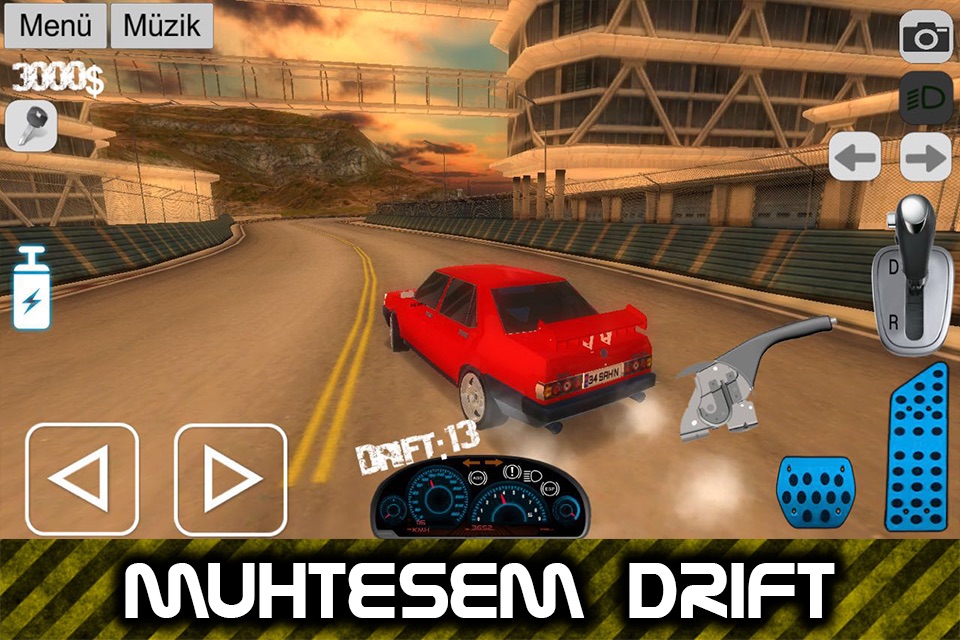 Şahin Drift Simülatör 3D HD screenshot 3