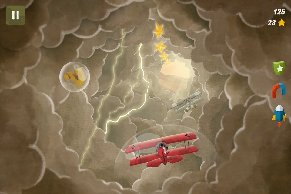Flying in Clouds screenshot 3