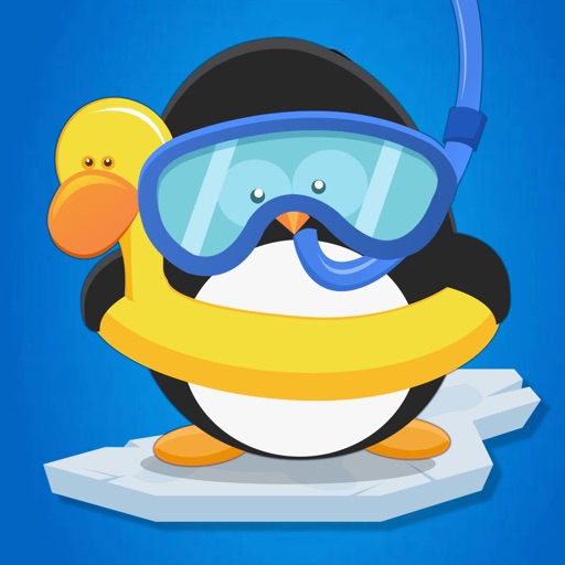 Penguin Slide Adventure: Cool Frozen Catch icon