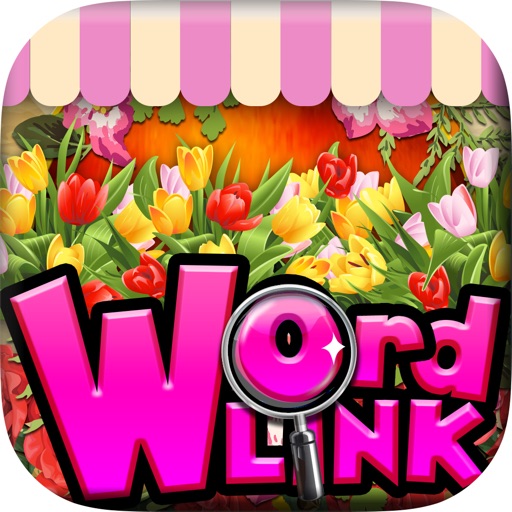 Words Link : Flower in The Garden Search Puzzles Games Pro with Friends icon