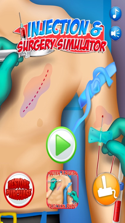 Injection and Surgeon Simulator - Kids Surgery & Doctor Games FREE