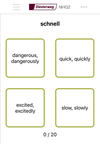 Notting Hill Gate Vokabeltrainer 2 screenshot 4