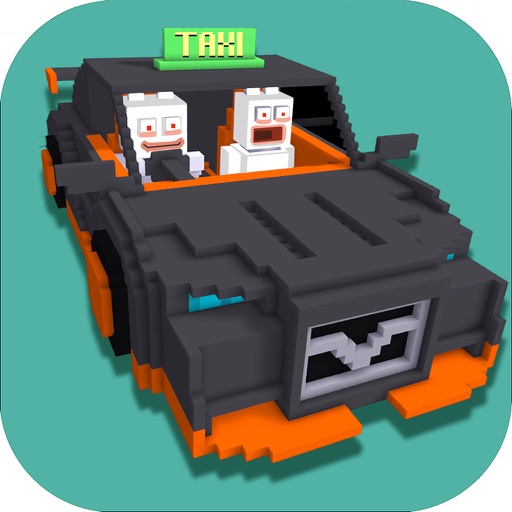 Pixel Taxi : Rabbit Town Icon