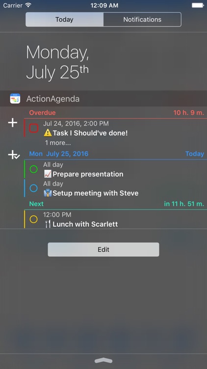 ActionAgenda - Calendar & GTD Planner (+Toodledo) screenshot-4