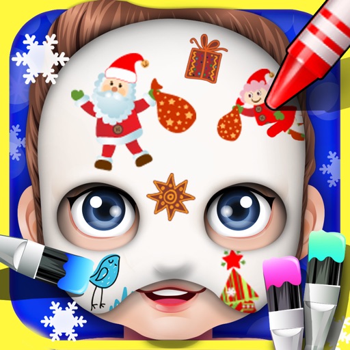 Baby Face Art Paint - kids games iOS App