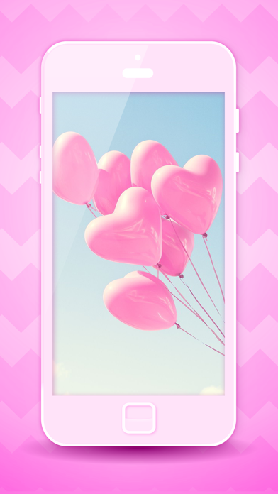 ピンク 壁紙 可愛い壁紙の ために 女の子 とともに スタイリッシュ そして 女の子らしいです 背景デザイン Iphoneアプリ Applion