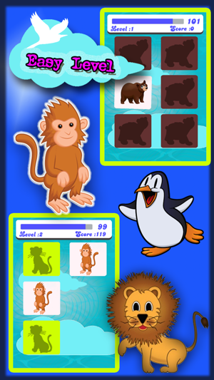 Animals match fun game for Preschool, Toddler kids & Adults(圖2)-速報App