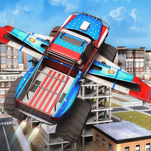 American Off Road Flying Monster Truck iOS App