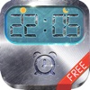 Clock Metallic Alarm : Music Wake Up Wallpapers , Frames and Quotes Maker For Free