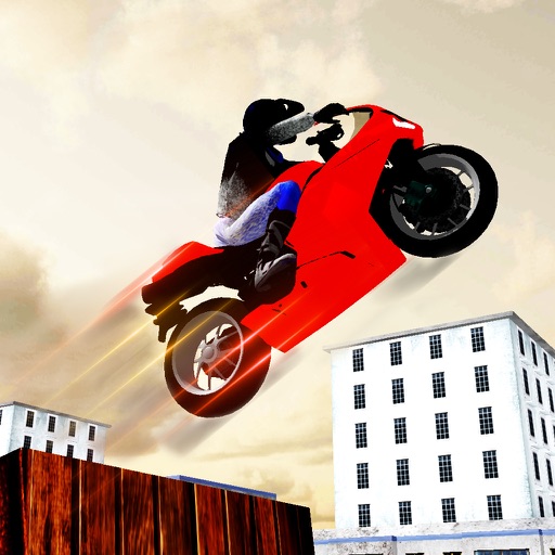 Stunt Mania Ghost Bike Rider 3D - Extreme Motocross Classic Bike Jumping & Stunt Game iOS App