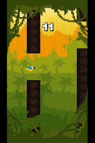 Jungle Bird "Flappy Game" screenshot 4
