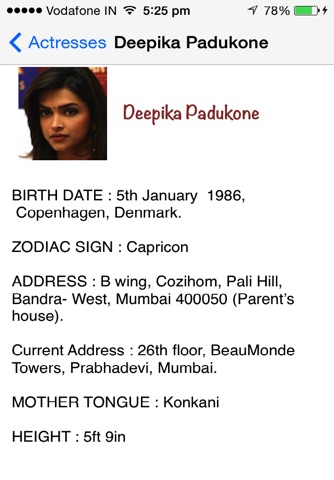 AAA Actresses Bollywood - Famous Hot Desi Film Heroines screenshot 2