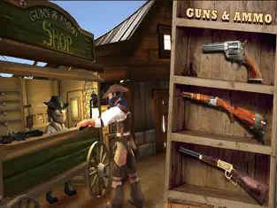 Screenshot 3 Del oeste salvaje real de disparos en 3D del juego iphone