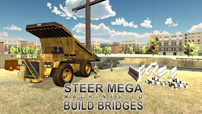 Army Bridge Construction Simulator – Mega machines & cargo crane driving game 1.0 IOS -