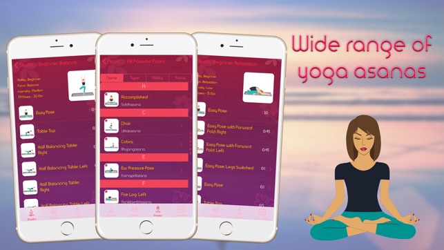 Instant Yoga Home Studio - Yoga Poses Breathing, Stretches a(圖4)-速報App