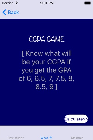 CGPA-GAME screenshot 4