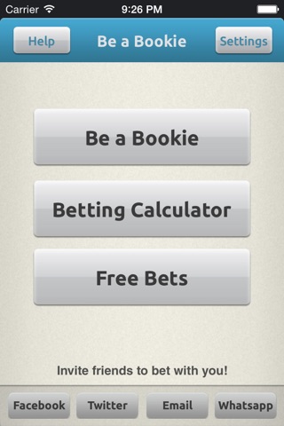 Be a Bookie screenshot 2