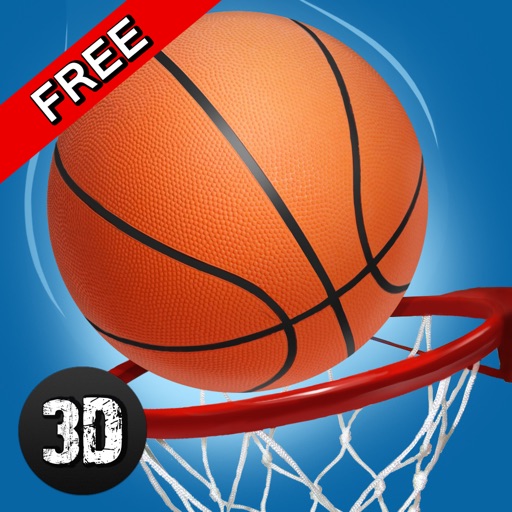 Basketball Throwing Challenge 3D Icon