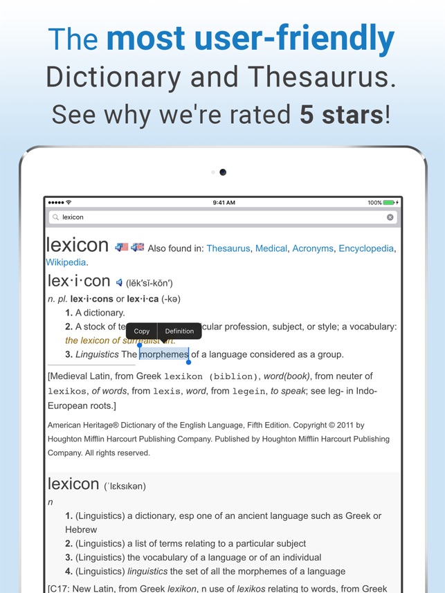 Dictionary On The App Store